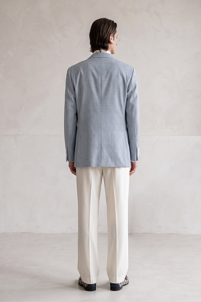 Gray 30% Merino Wool Blazers