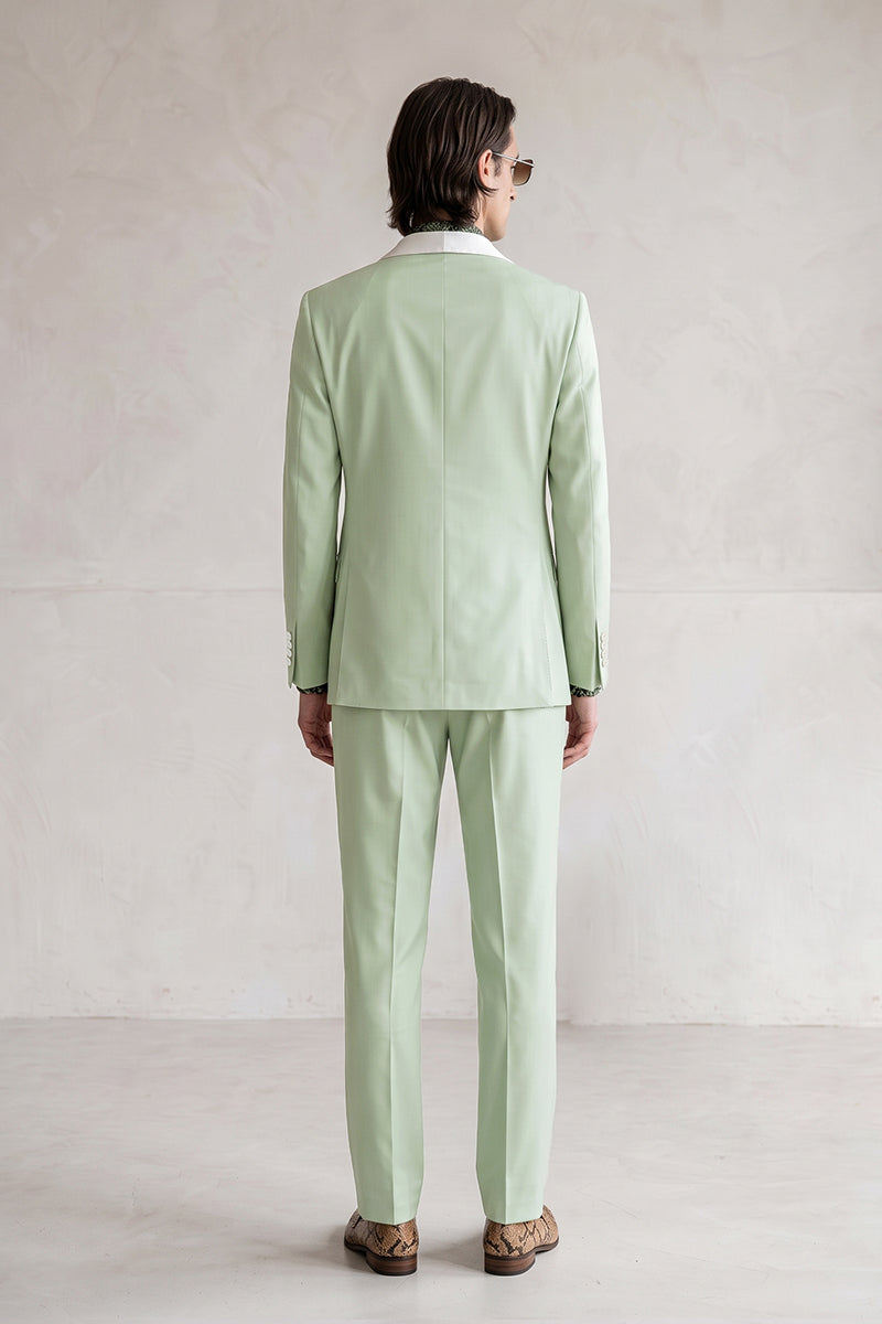 Mint Green 30% Merino Wool Suits