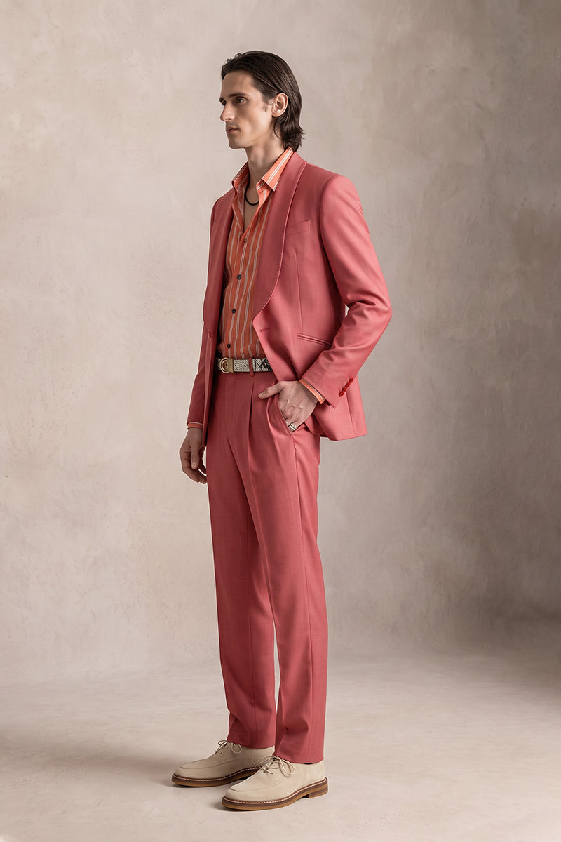 Dusty Red 30% Merino Wool Suits
