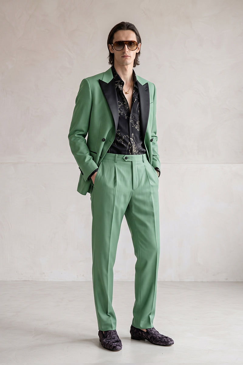Sage Green 30% Merino Wool Suits
