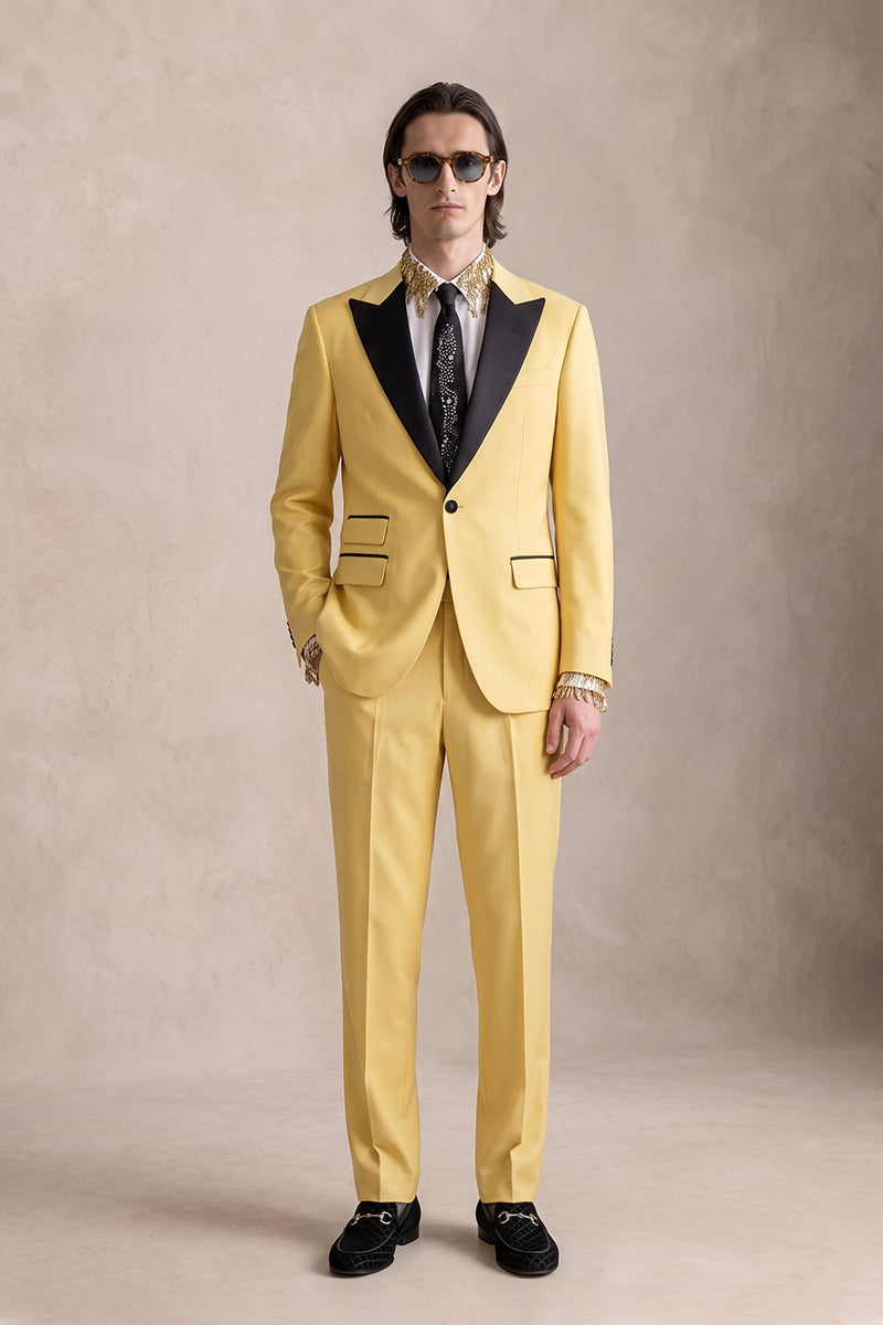 Yellow 30% Merino Wool Suits