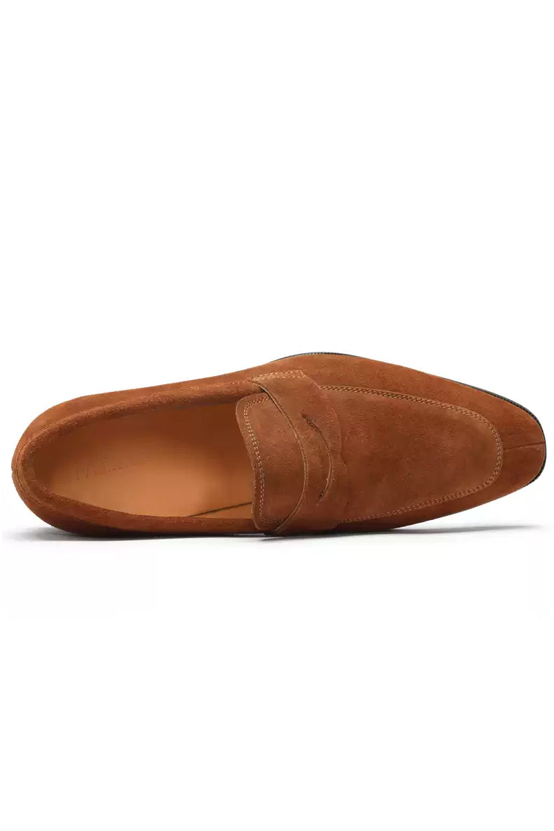 Men's Tan Loafters Shoes