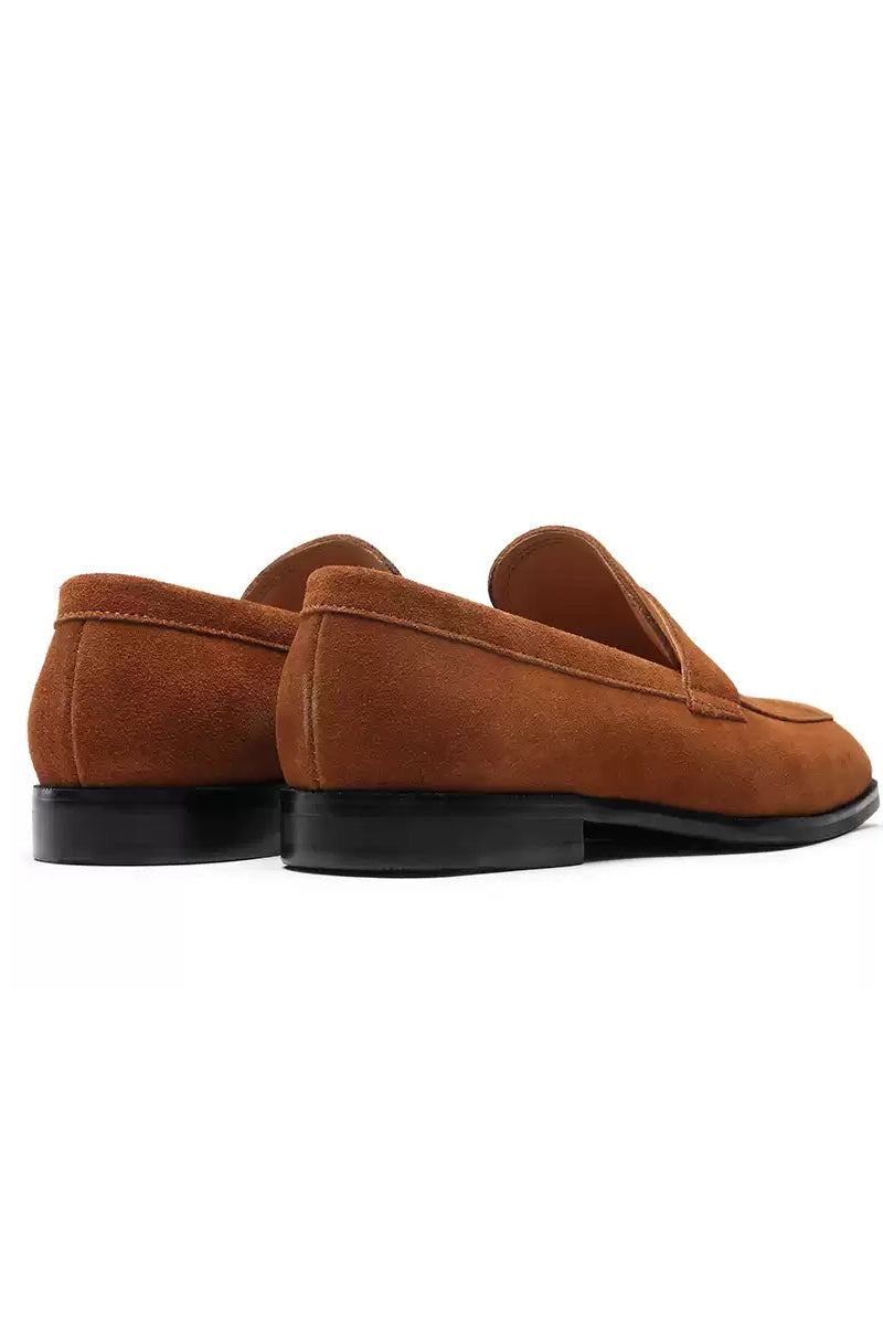 Men's Tan Loafters Shoes