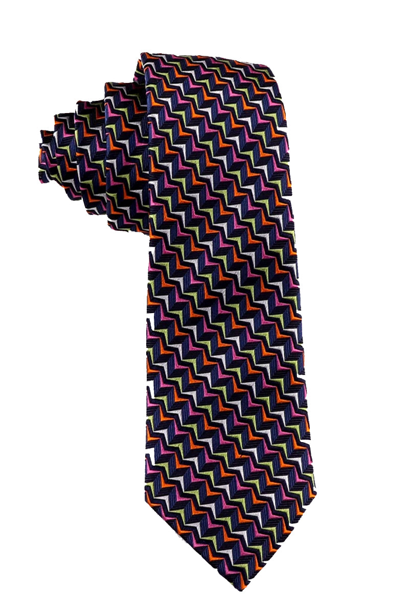 Men's Blue Vintage Tie