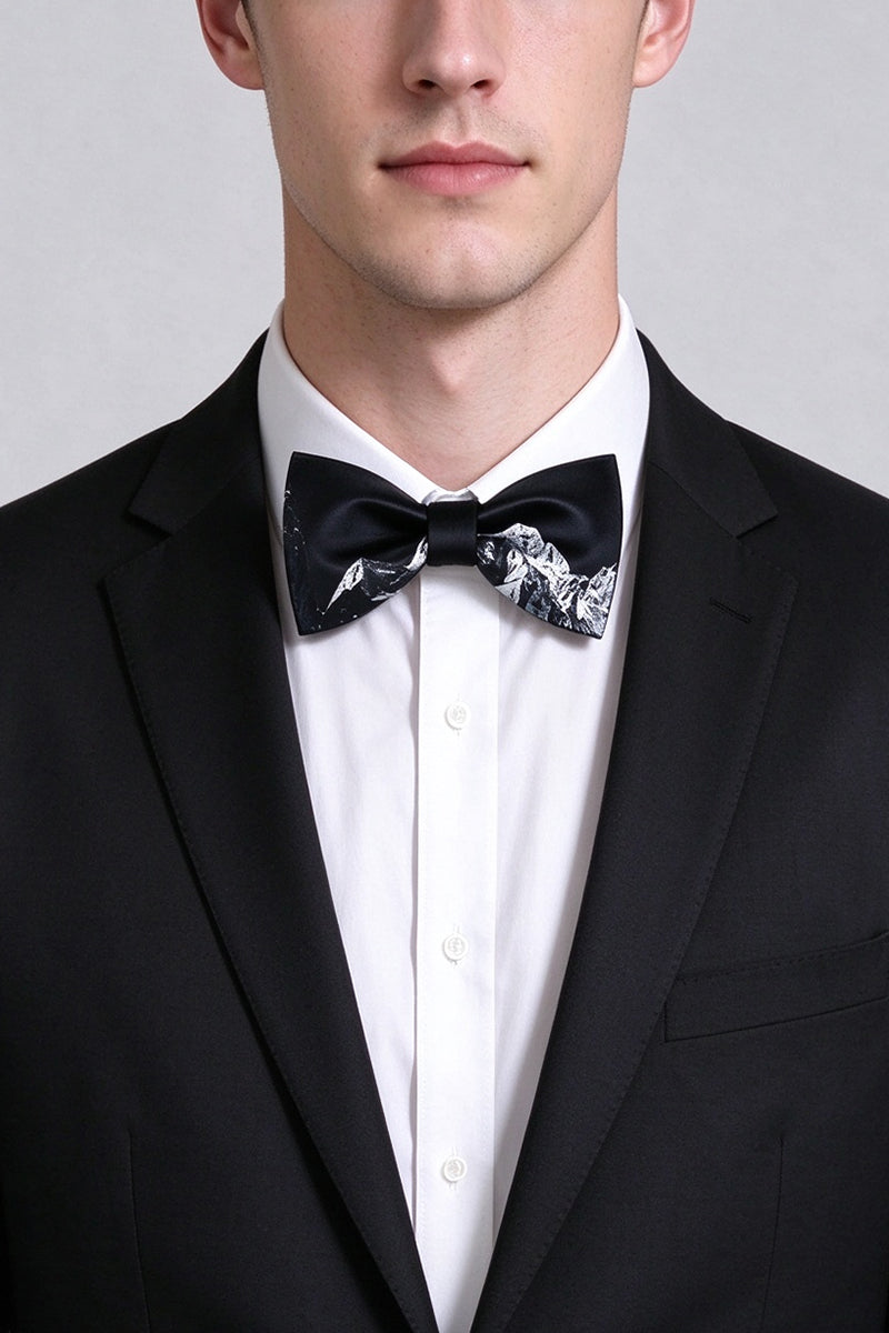 Men's Black Bow Ties