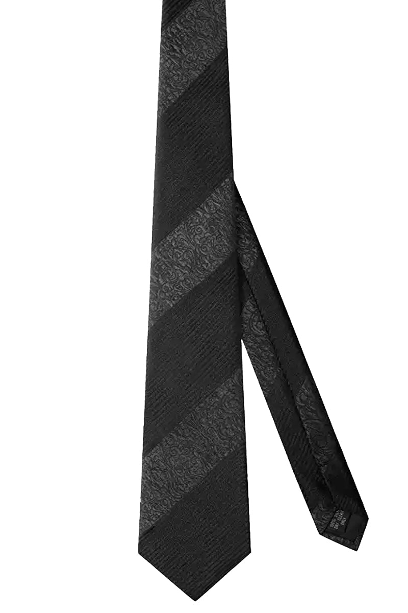 Men's Black Vintage Ties