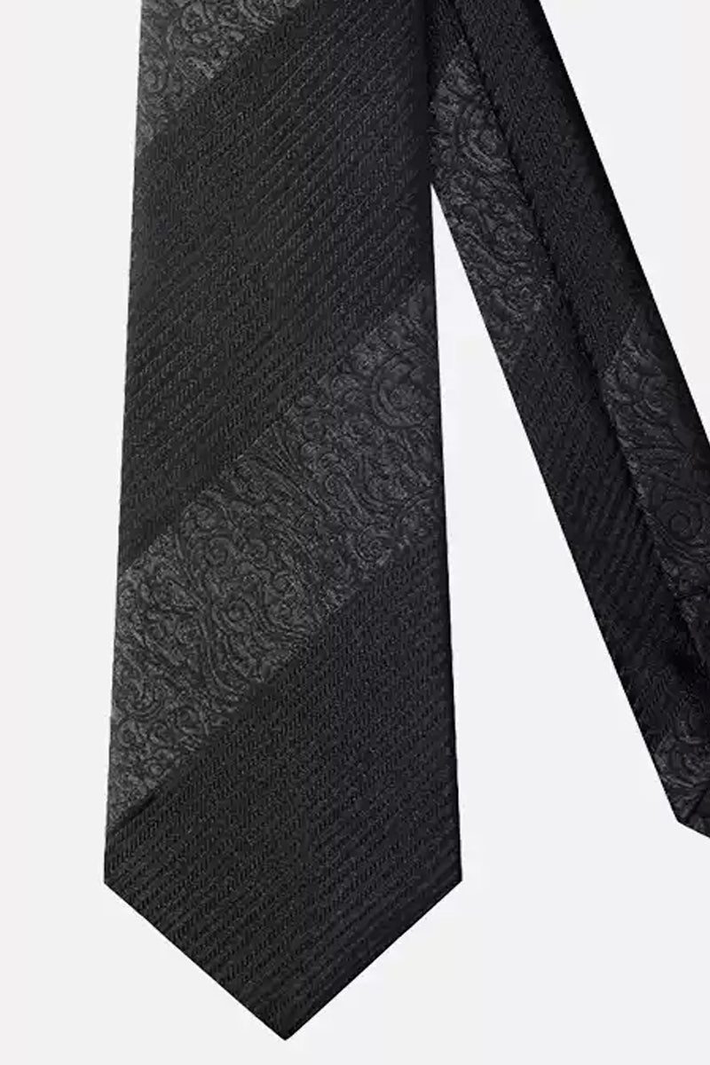 Men's Black Vintage Ties