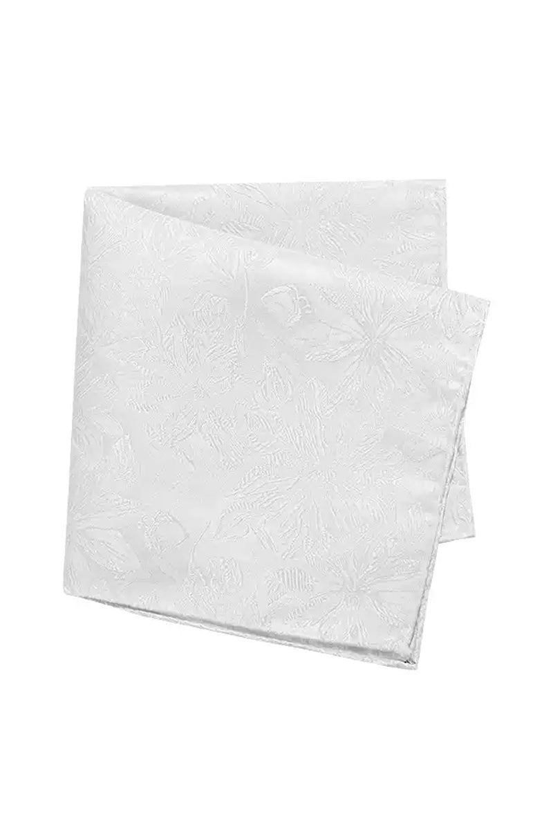 Men's White Pocket Squares