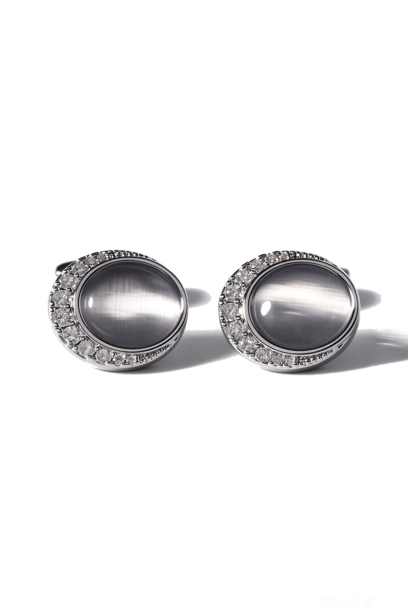 Men Moonlit Luxury Brass Cufflinks