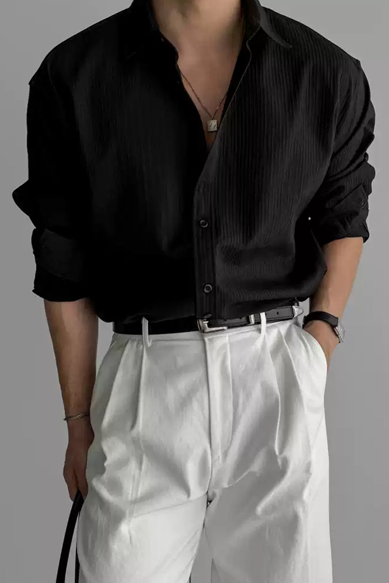 Men's Black Shirts