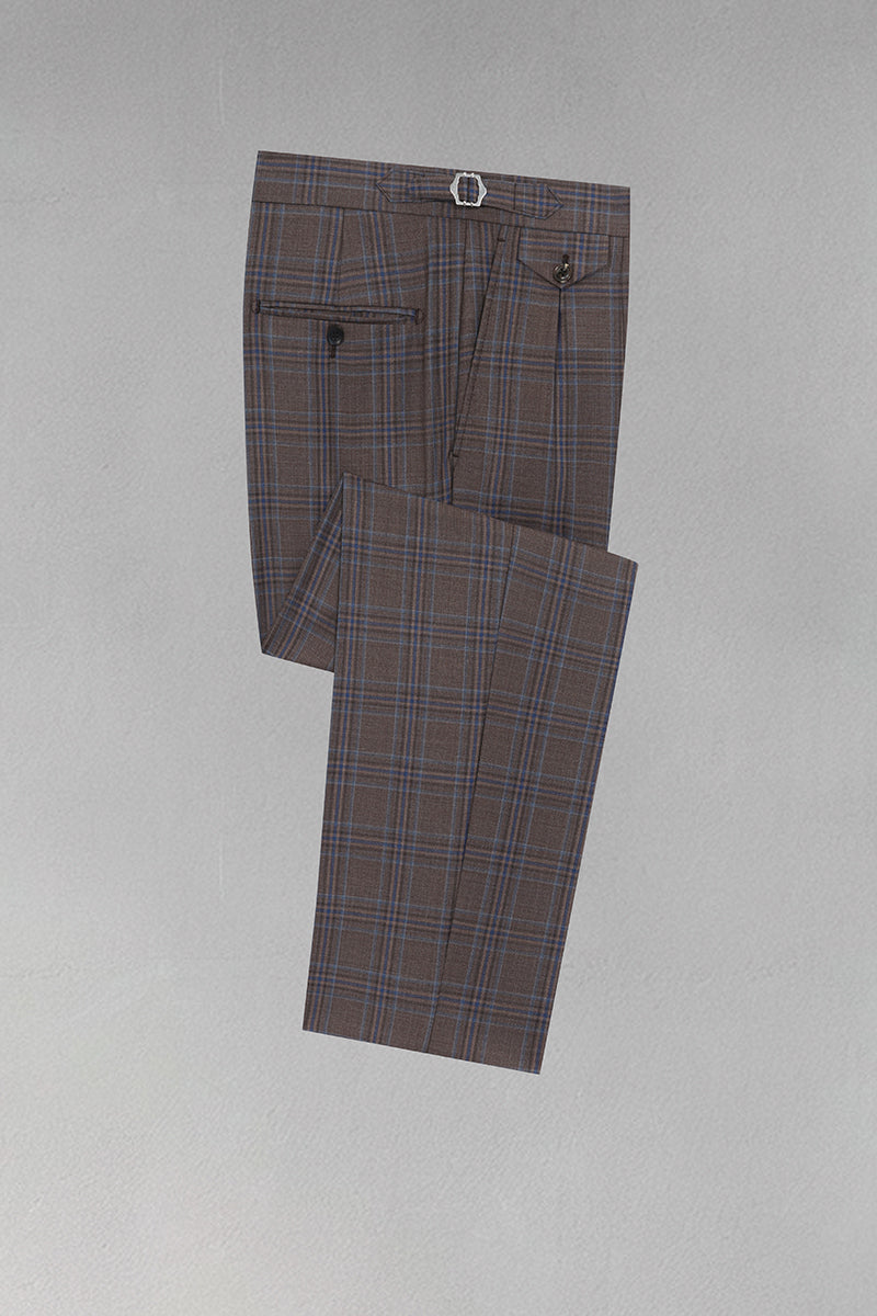 Brown 50% Merino Wool Suits