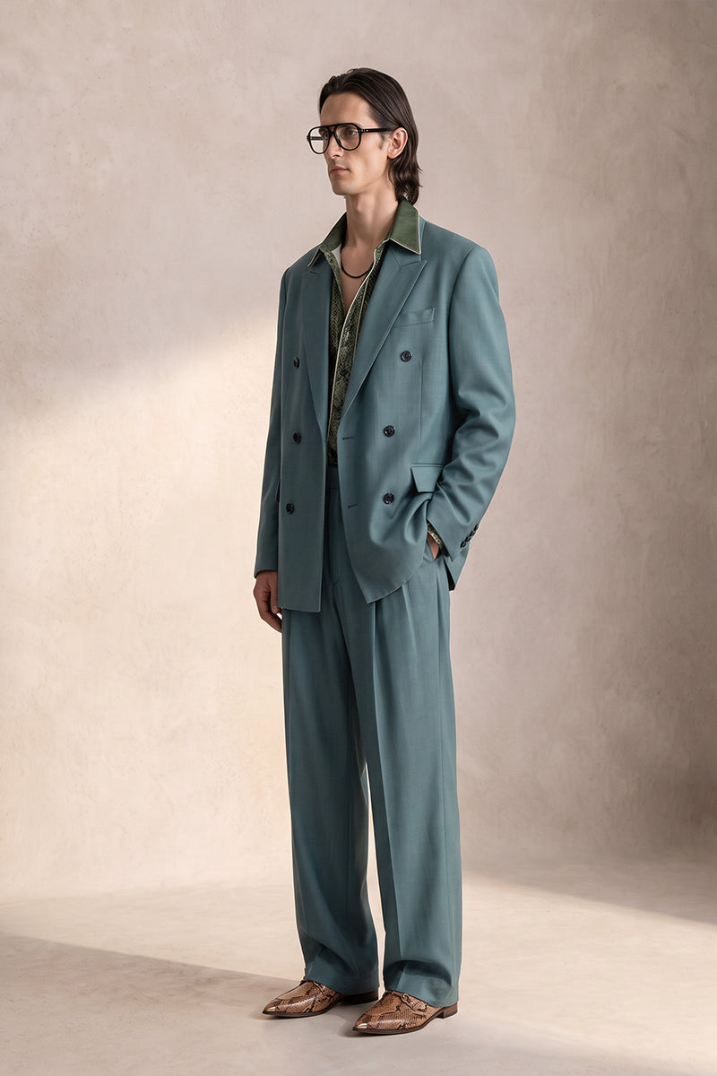 Dark Green 30% Merino Wool Suits