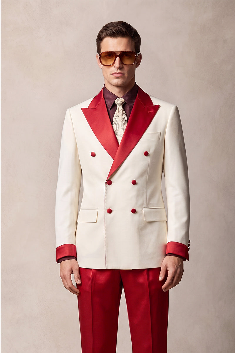 Off White 30% Merino Wool Blazers