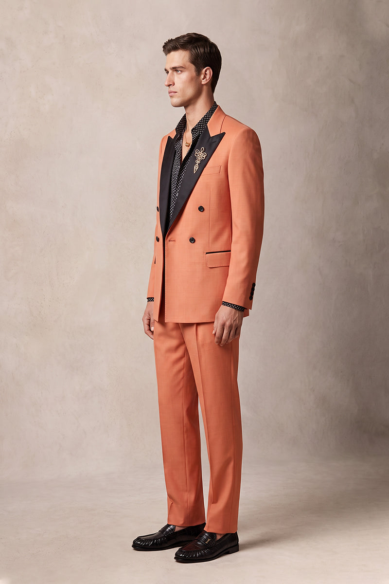 Orange 30% Merino Wool Suits