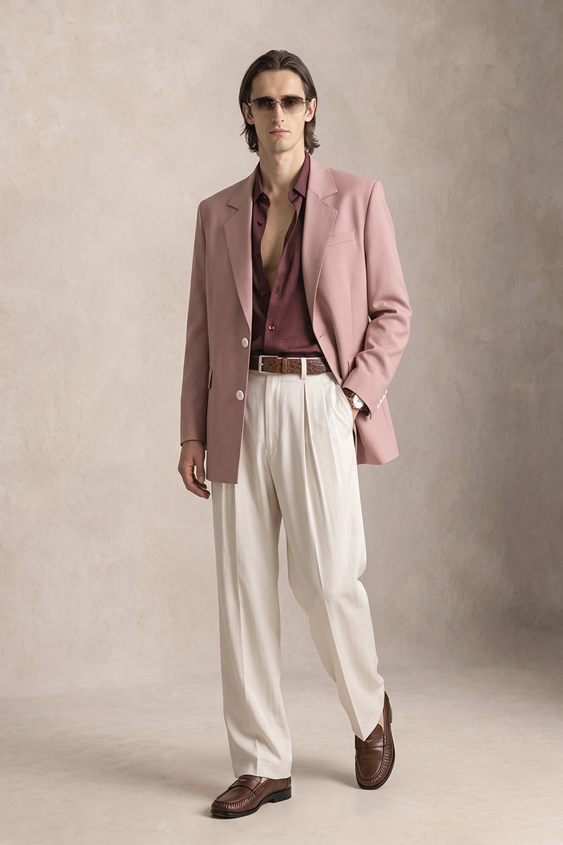 Pink 30% Merino Wool Suits
