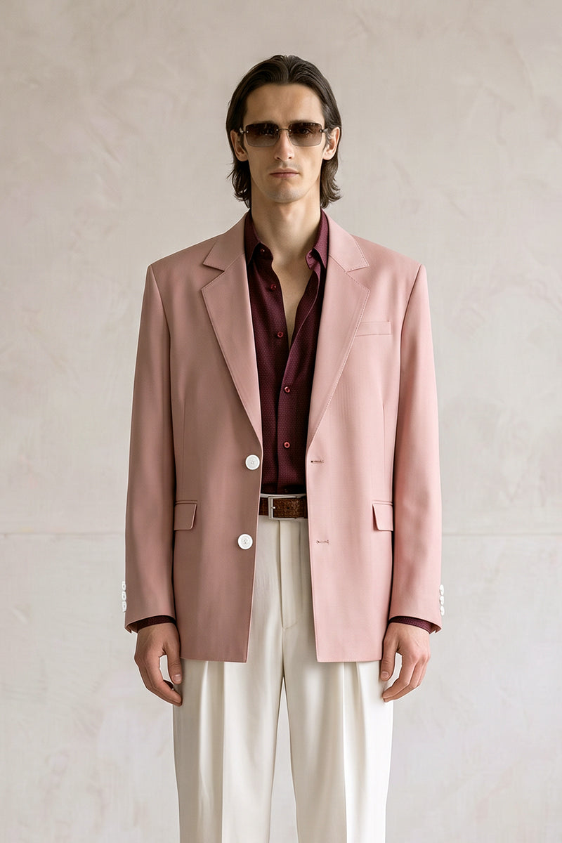 Pink 30% Merino Wool Suits
