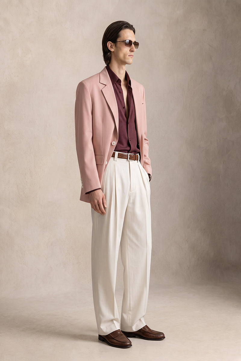 Pink 30% Merino Wool Suits