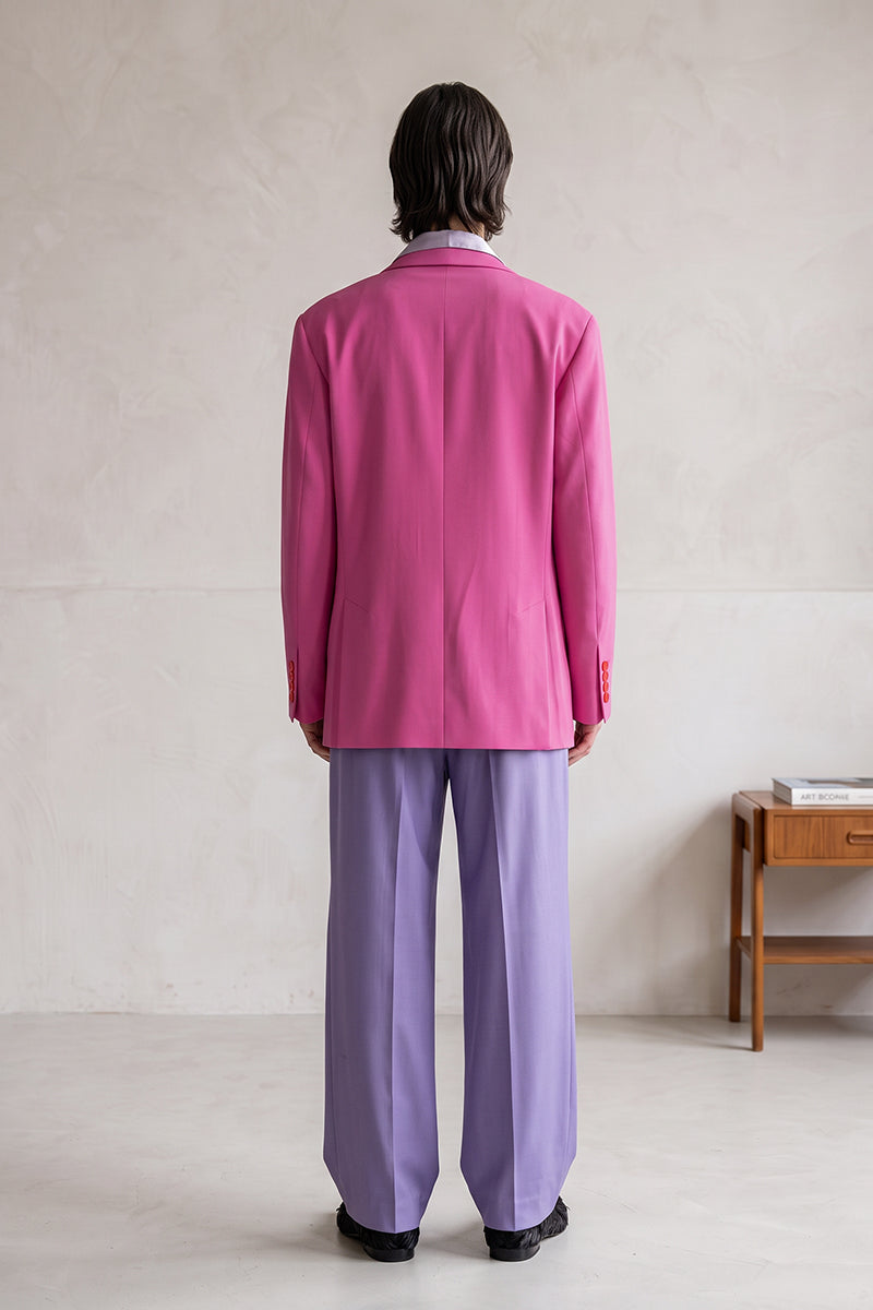 Fuchsia Pink 30% Merino Wool Suits