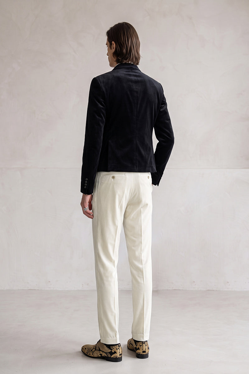 Black 100% Velvet Suits