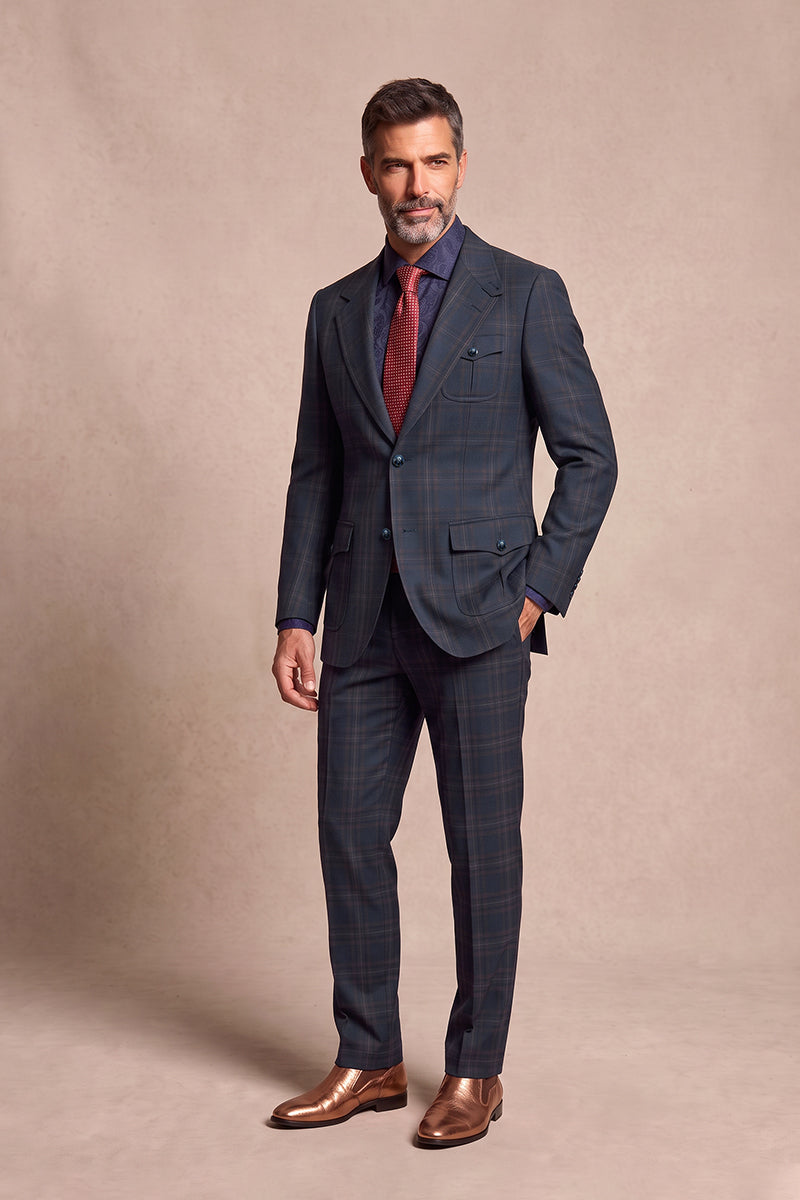 Navy 30% Fine Australia Wool Suits