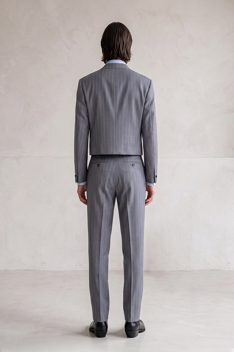 Gray 50% Merino Wool Suits