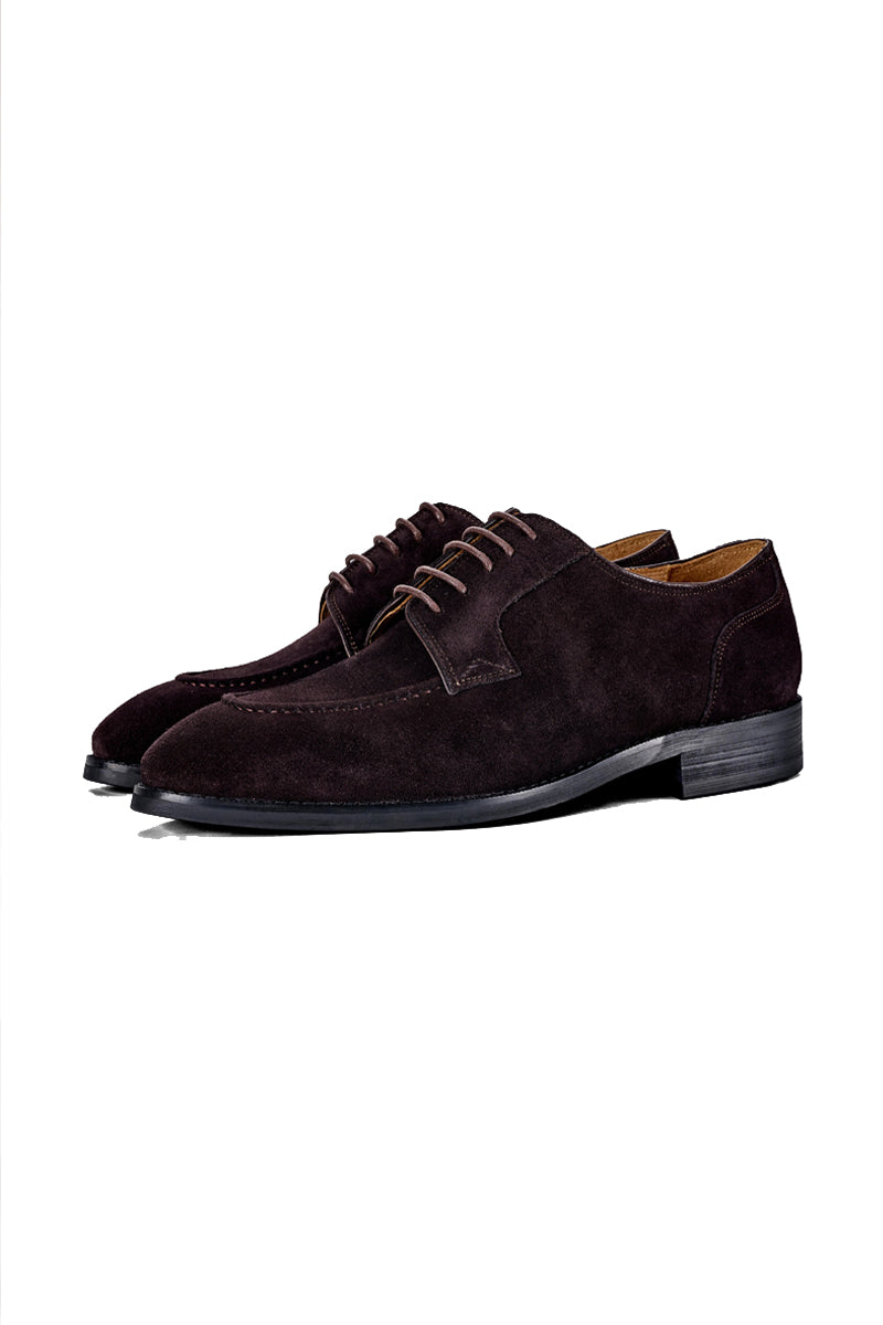Men's Brown Dark Coffee Oxfords Shoes